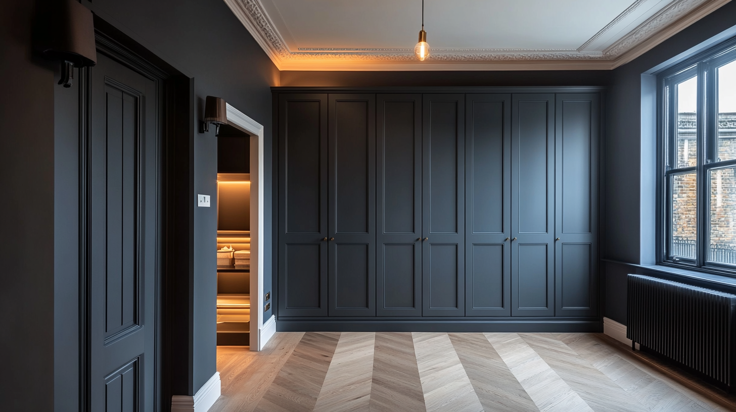 Bespoke fitted kitchen storage in Oxford